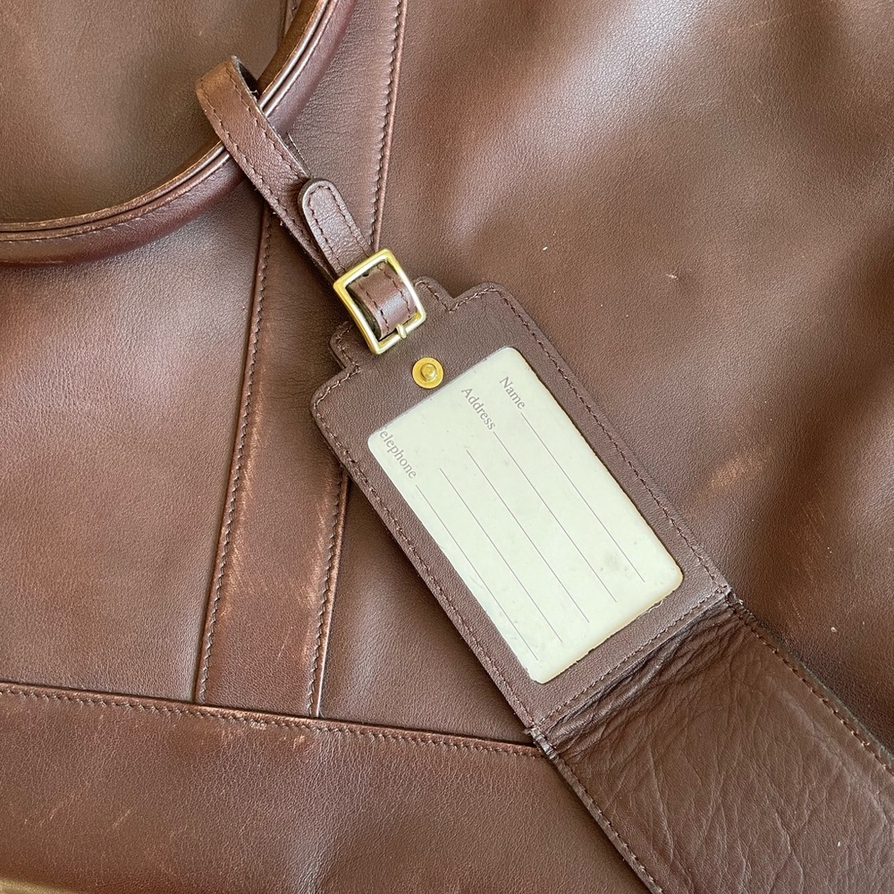 Vintage - Coach Leather Garment Bag - Picture 7 of 7